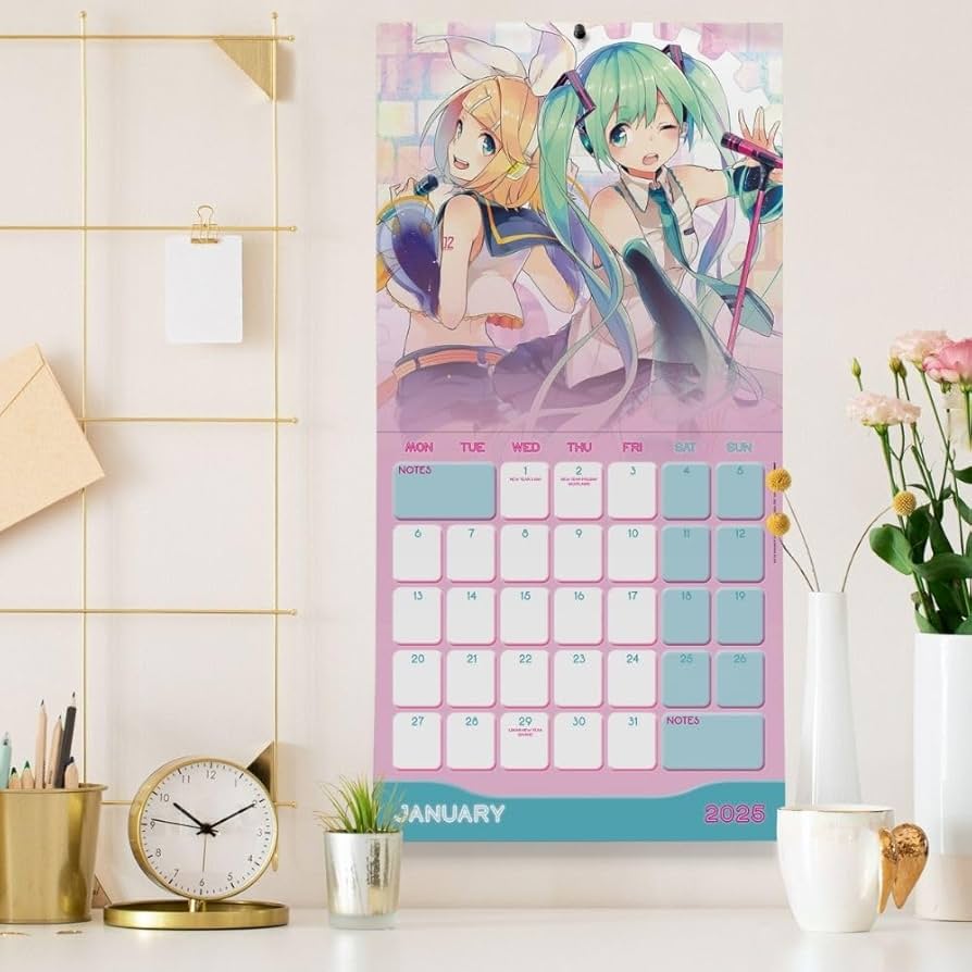 Hatsune Miku CALENDAR 2025 MegaCulture