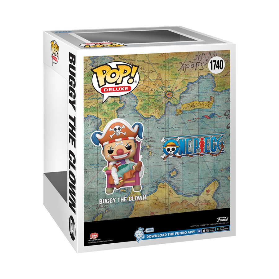 Funko POP! Animation One Piece Buggy The Clown #1740 New York Comic Con 2024 Exclusive | Loja dos POP's - Não é loucura. É paixão