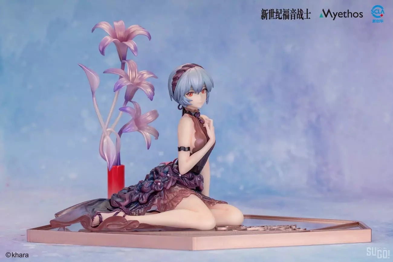 Neon Genesis Evangelion: 1/7 SCALE FIGURE BUNDLE - Rei Ayanami & Asuka Langley Soryu - Language of Flowers (with Bonus)
