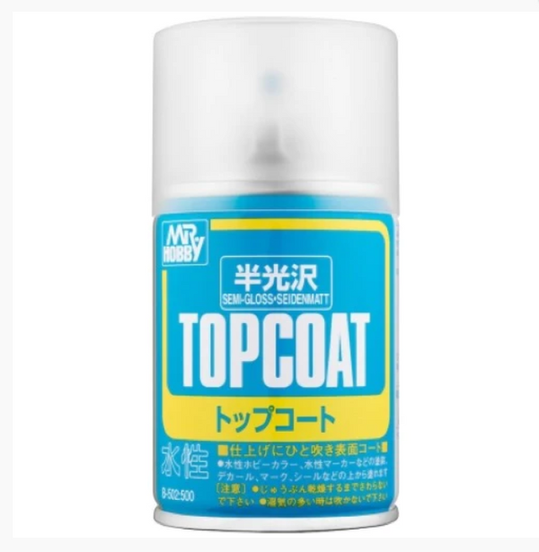 Mr Topcoat Semi Gloss Clear