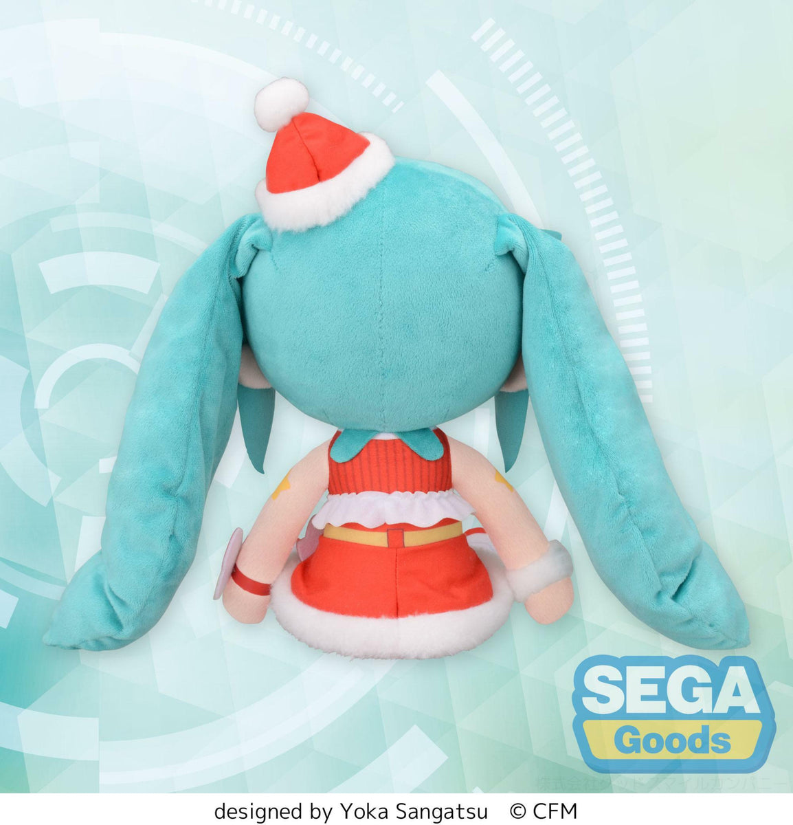 Vocaloid FUWAPETIT PLUSH (L) Hatsune Miku Christmas 2023 MegaCulture
