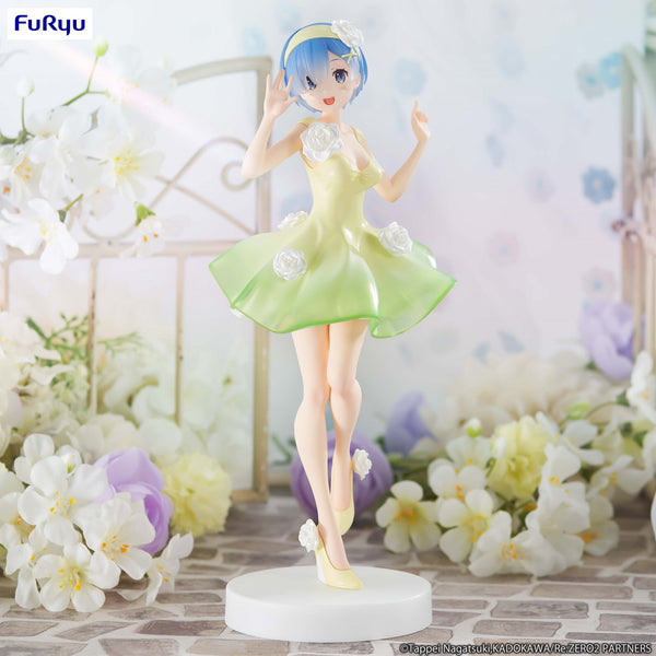 Re:ZERO Starting Life in Another World: TRIO TRY IT FIGURE - Rem (Flower Dress Ver)