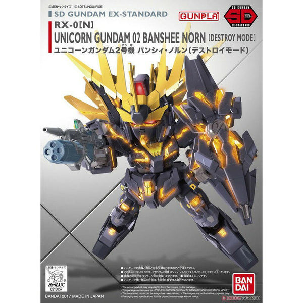 SD Gundam EX-Standard 015 Unicorn Gundam 02 Banshee Norn (Destroy Mode)