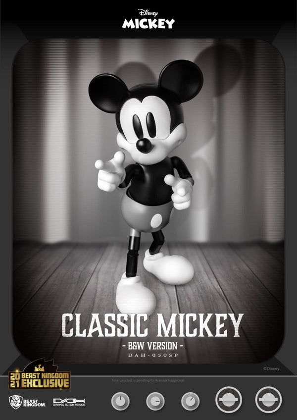 Beast Kingdom Dynamic Action Heroes Disney Mickey Mouse Classic Version SUMMER EXCLUSIVE 2021