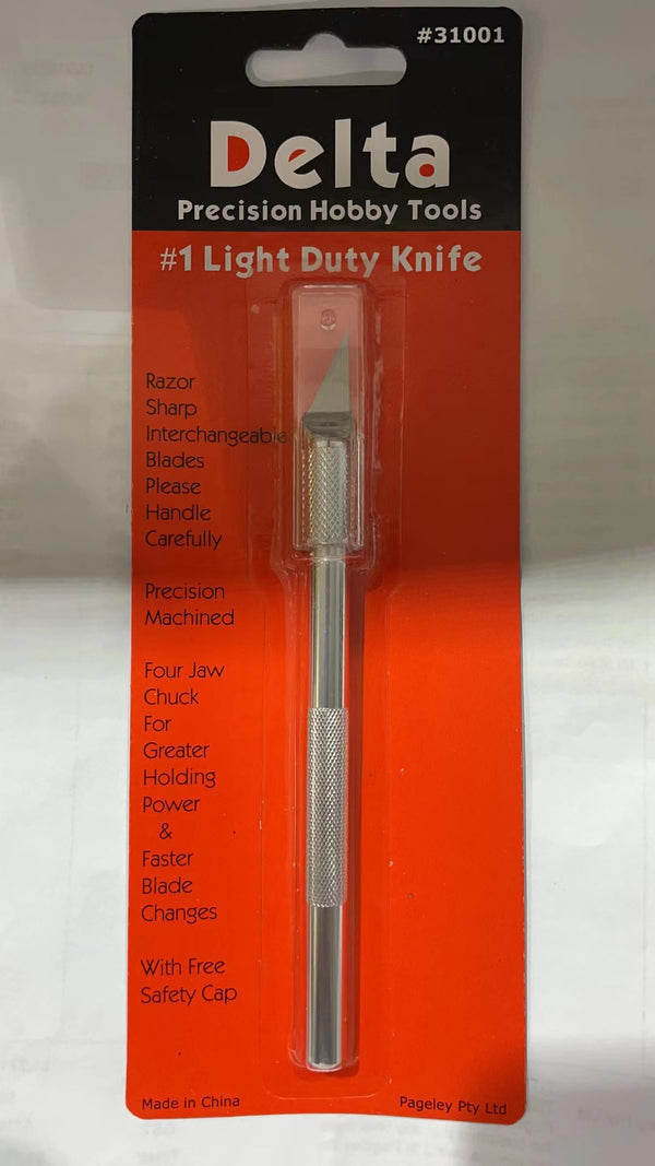 #1 Light Duty Hobby Knife Card