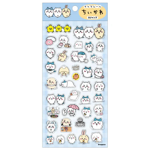 Chiikawa: CLEAR STICKER SHEET - Jump