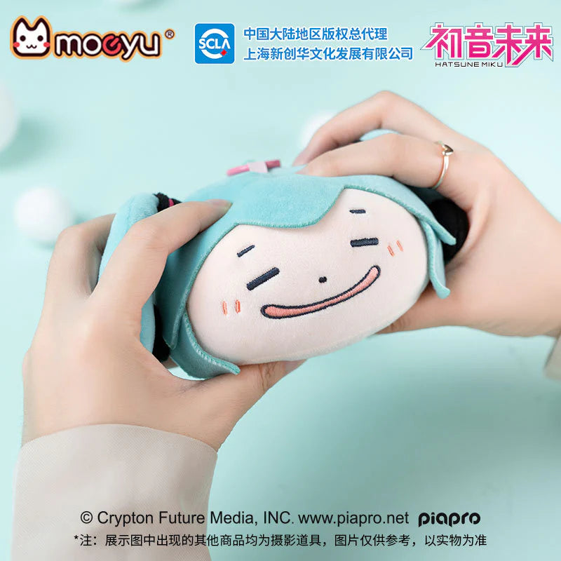 Hatsune Miku Squishy Face Plush Keychain/ Bag tag