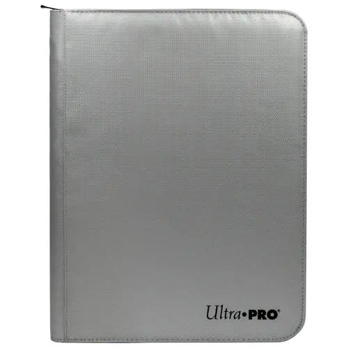 9PKT Binder: FIRE RESISTANT PRO WITH ZIPPER - Silver