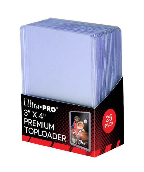 ULTRA PRO TOPLOADER PREMIUM 3""X4"" 25 PACK