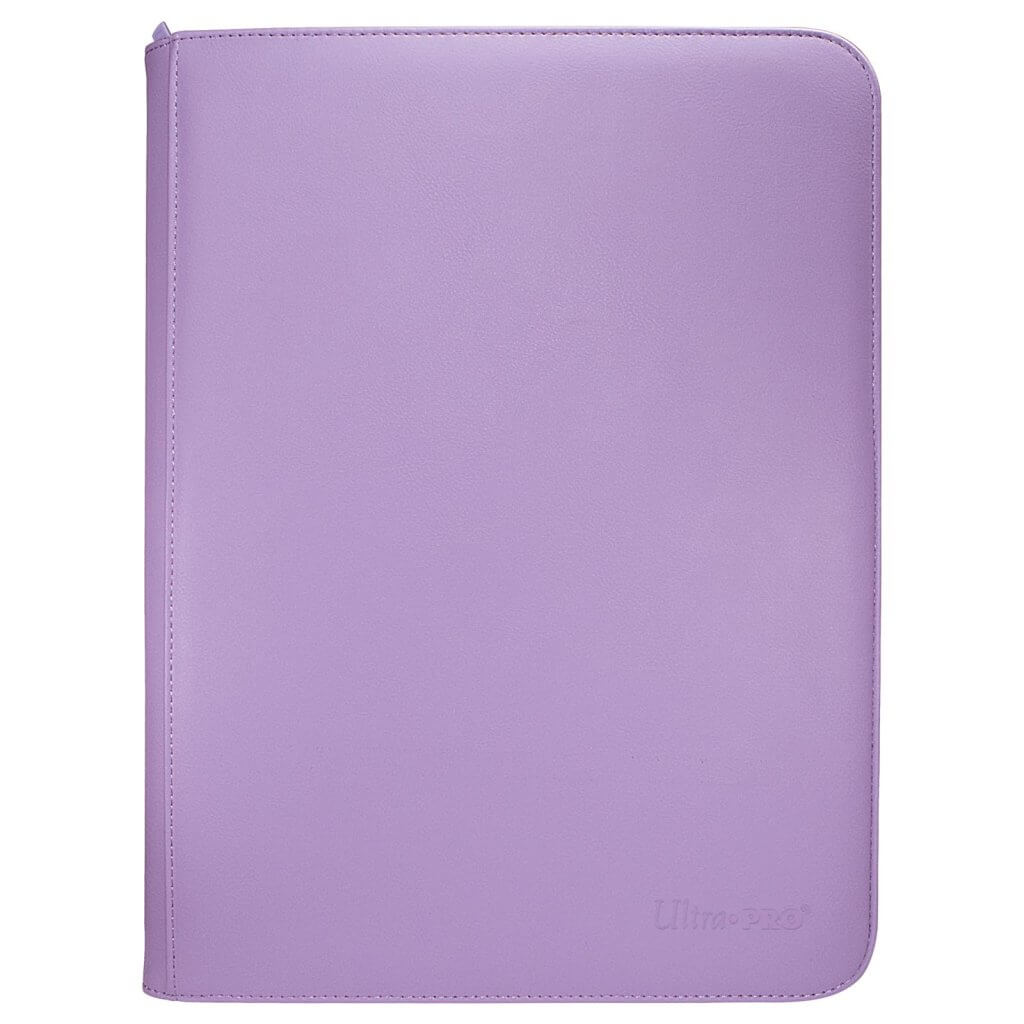 9PKT Binder: VIVID PRO WITH ZIPPER - Purple