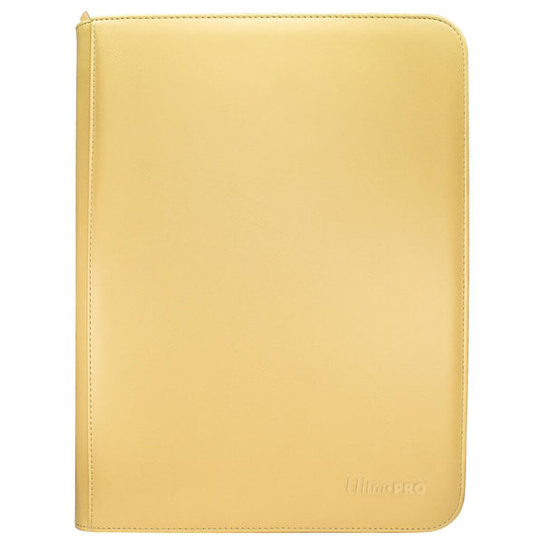 9PKT Binder: VIVID PRO WITH ZIPPER - Yellow