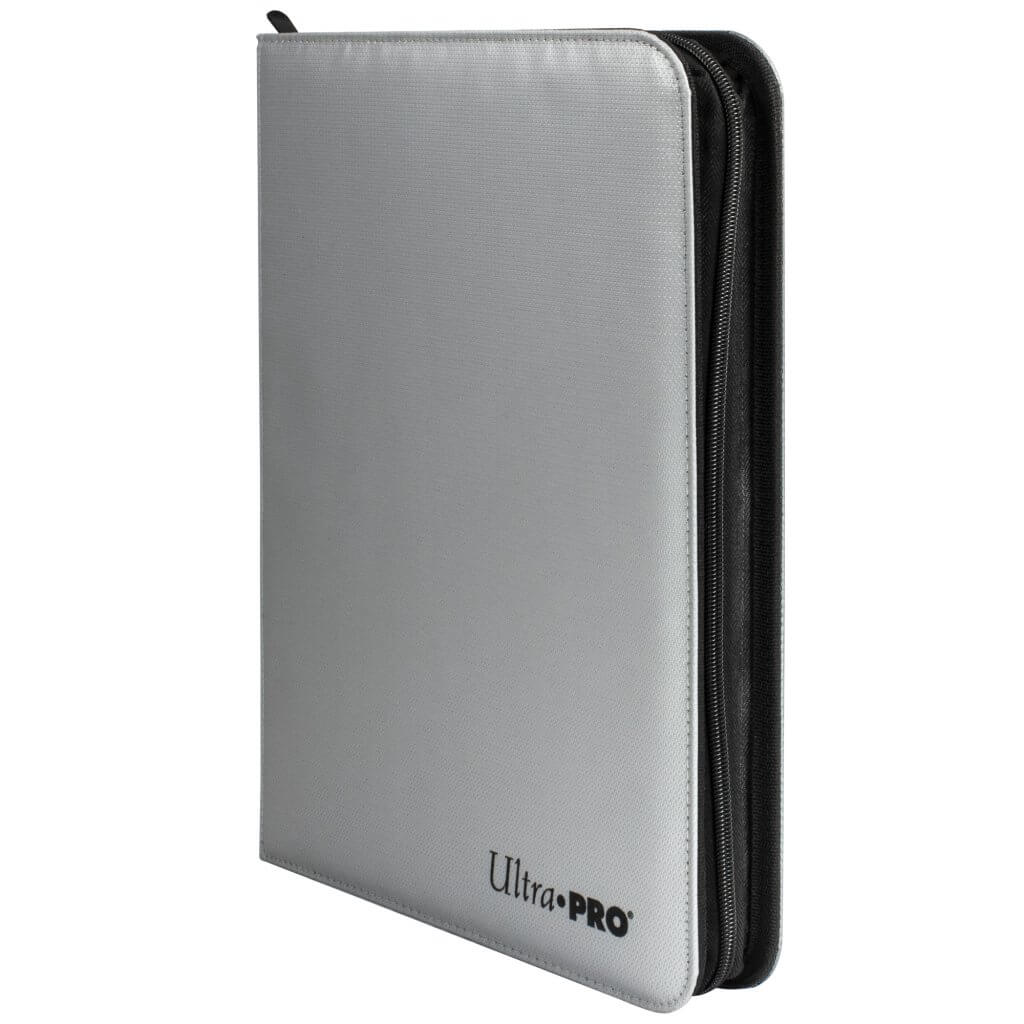 9PKT Binder: FIRE RESISTANT PRO WITH ZIPPER - Silver