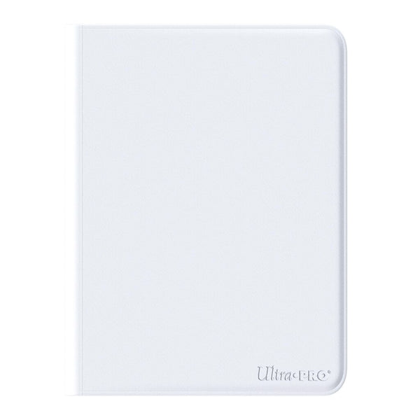 Ultra Pro Binder - Vivid 9-Pocket Zippered Pro-Binder: White
