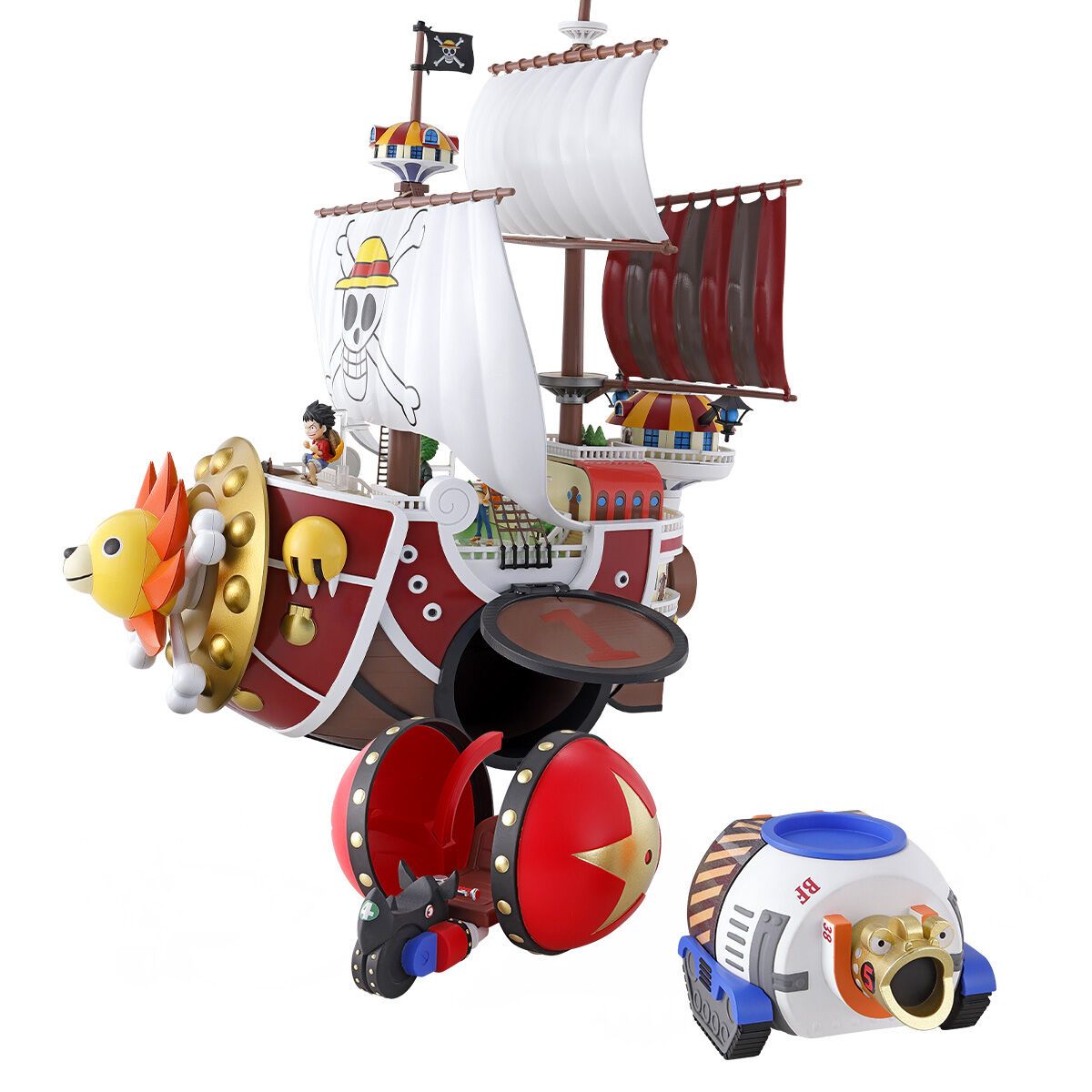 One Piece: ONEPI NO MI GASHAPON FIGURE SET - Thousand Sunny