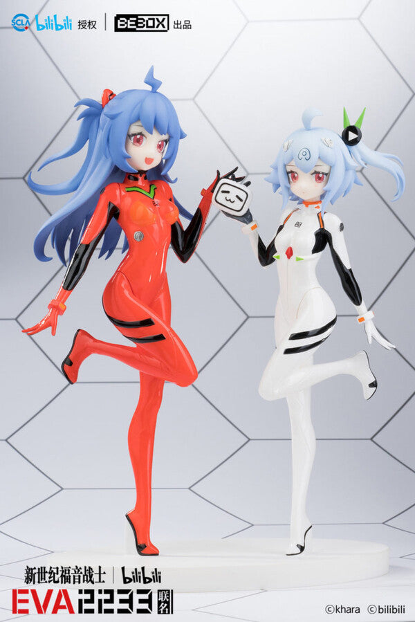 Evangelion: BEBOX BILIBILI-TAN FIGURE BUNDLE - Bilibili x Eva 2233