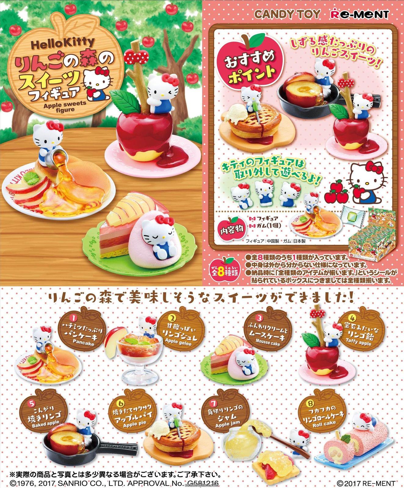 Hello Kitty: Apple Forest Sweets Figure (Blind Box)