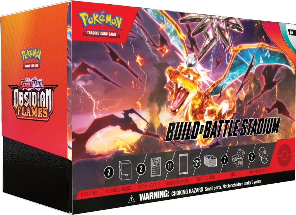 POKÉMON TCG Scarlet & Violet 3 Obsidian Flames - Build & Battle Stadium