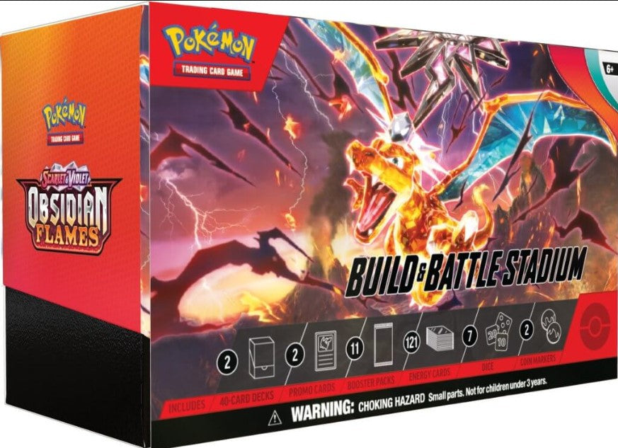 POKÉMON TCG Scarlet & Violet 3 Obsidian Flames - Build & Battle Stadium