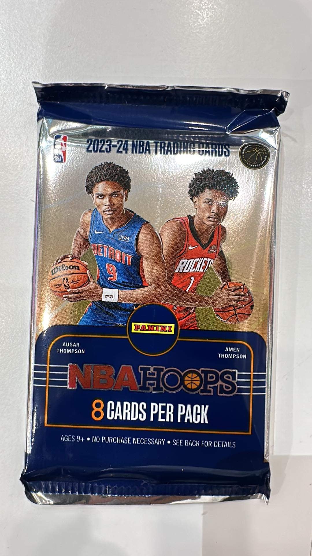 Panini 2023/2024 NBA Hoops Basketball Retail Booster Box (Single Pack)