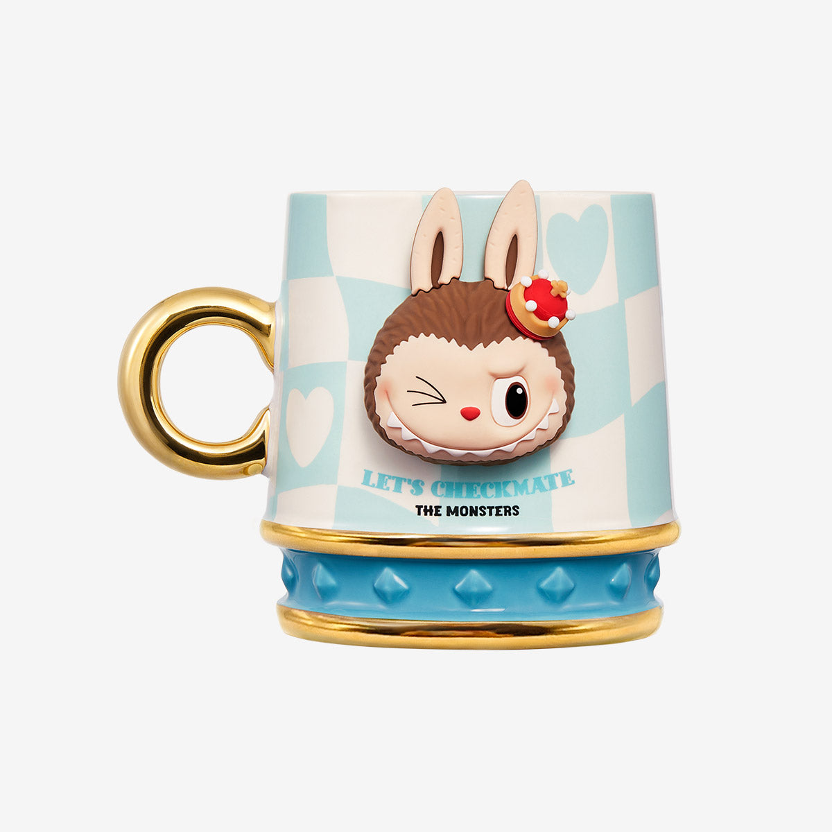 POP MART: THE MONSTERS Let's Checkmate Series-Mug (Blue)