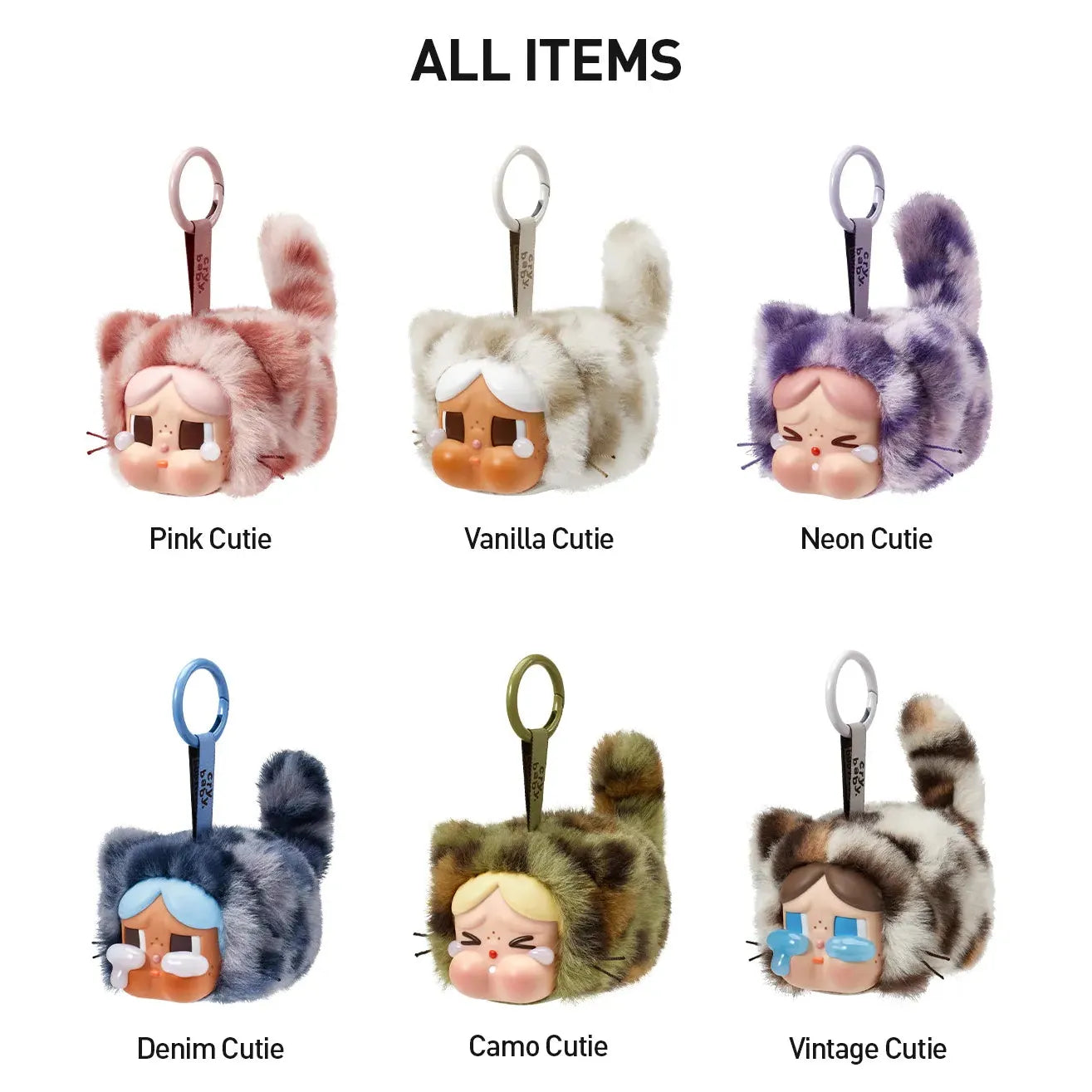 crybaby: VINYL PLUSH PENDANT BLIND BOX - Wild but Cutie