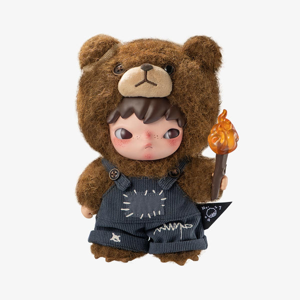 Pop Mart: PLUSH DOLL - Hirono Living Wild-Fight for Joy