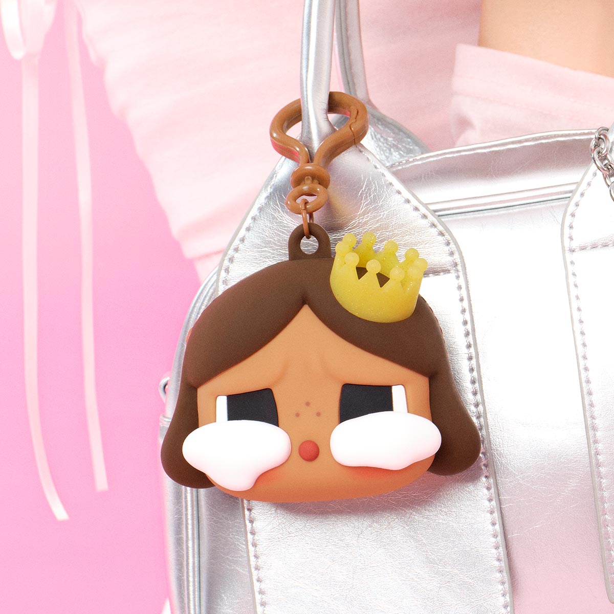 Cry Baby x Pop Mart: EARPHONE CASE - Shiny Shiny (Brown)