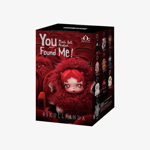 SkullPanda: PLUSH PENDANT BLIND BOX - You Found Me!