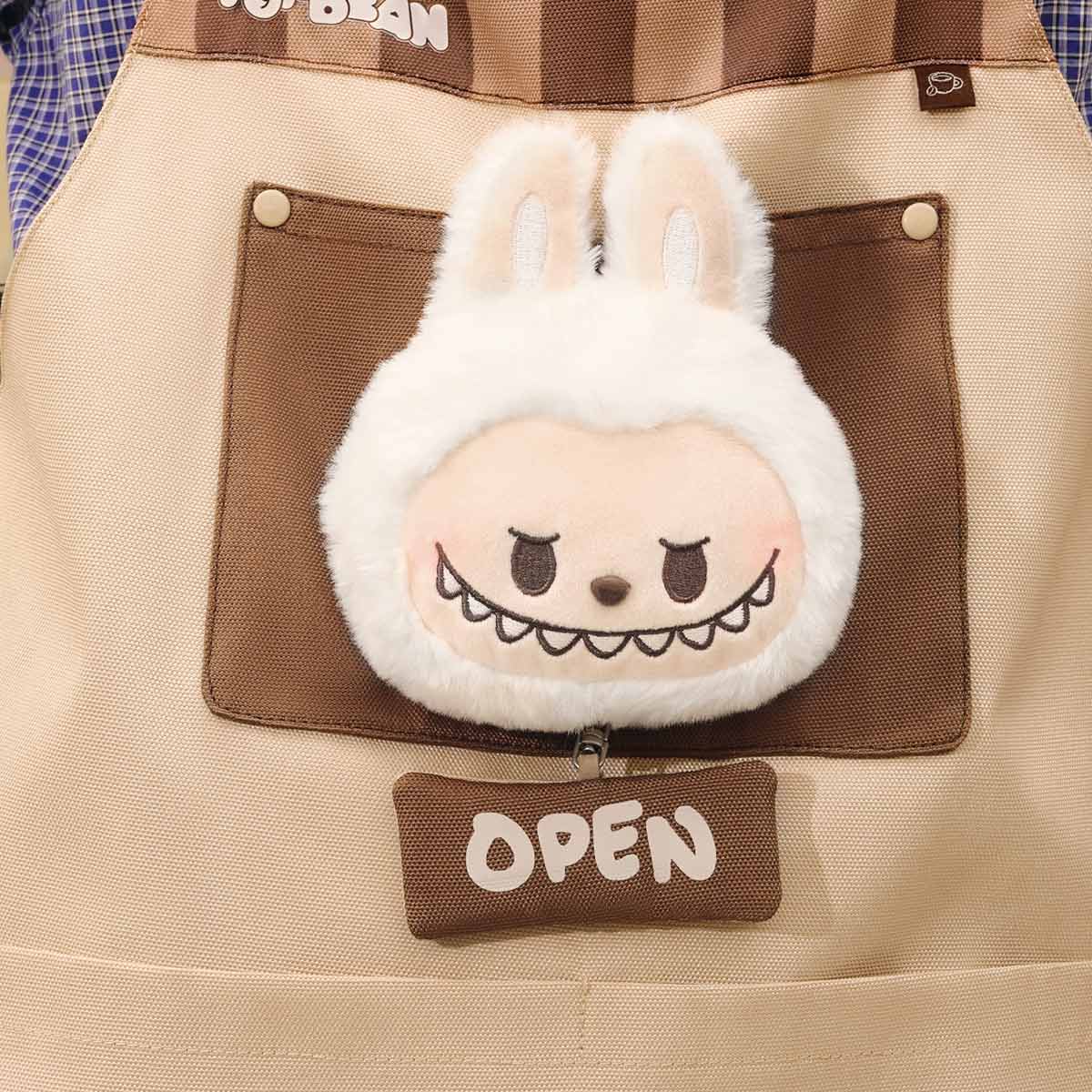 POP BEAN Coffee Factory Series-LABUBU Apron