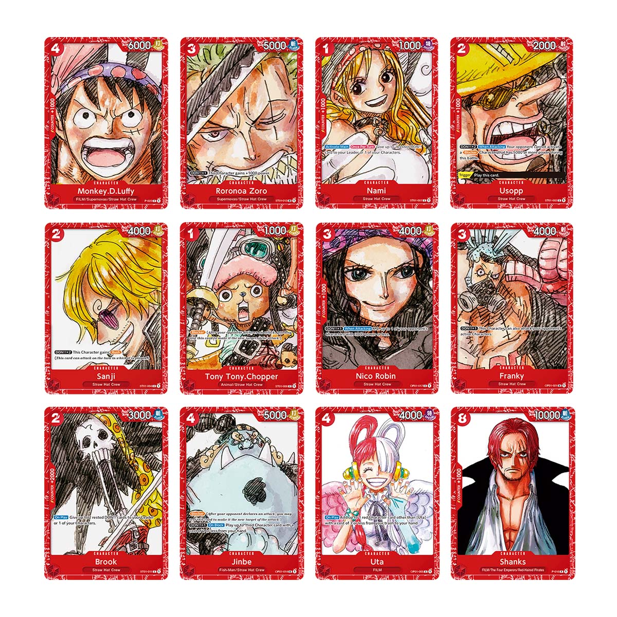 One Piece Card Game Premium Card Collection One Piece Film Red Edition