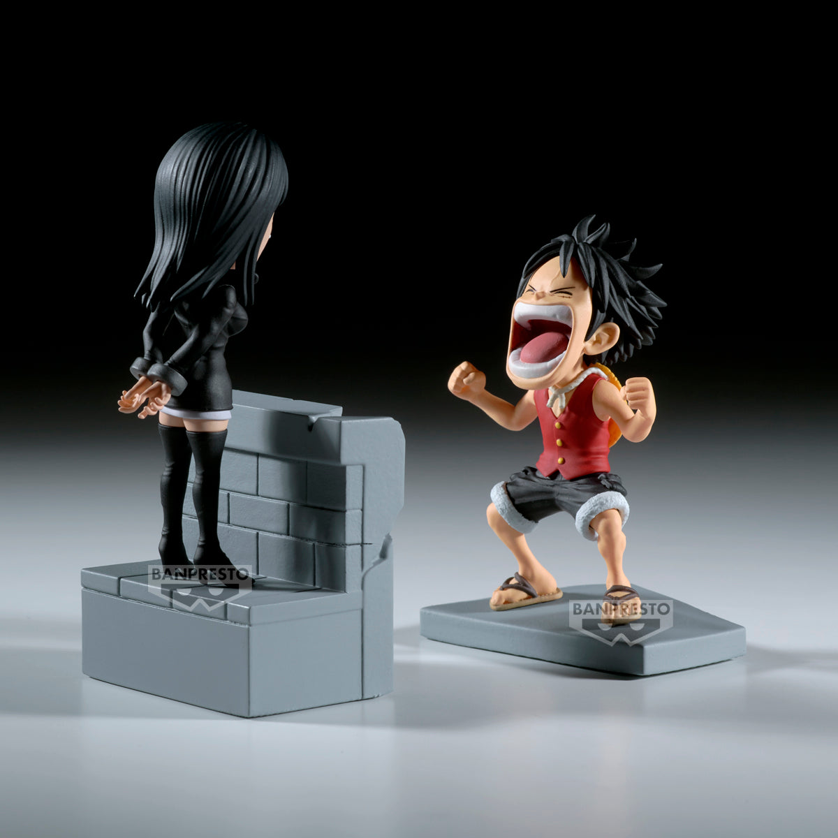 PRE ORDER One Piece: WORLD COLLECTIBLE FIGURE, LOG STORIES - Monkey D Luffy & Nico Robin