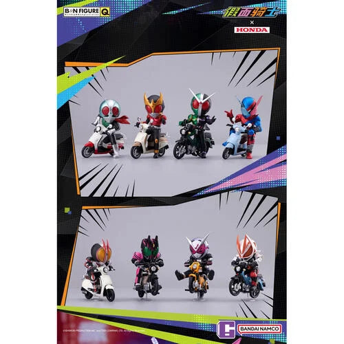 Mask Rider Blind Box Kamen Rider: BNQ BLIND BOX - Kamen Rider X Honda Motorcycles – MegaCulture