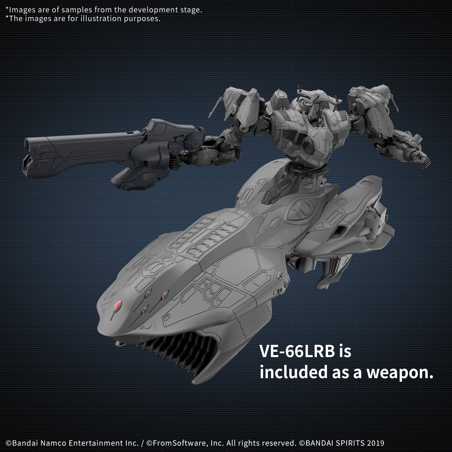 PRE ORDER - 30MM Armored Core VI Fires Of Rubicon Arquebus Add VE-40A