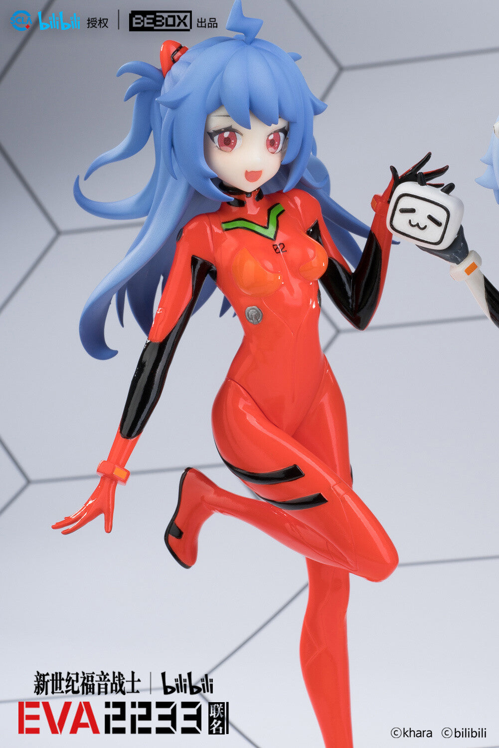 Evangelion: BEBOX BILIBILI-TAN FIGURE BUNDLE - Bilibili x Eva 2233