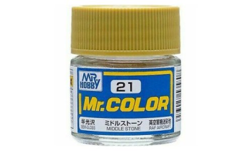 Mr Color: C21 - Semi-Gloss Middle Stone – MegaCulture