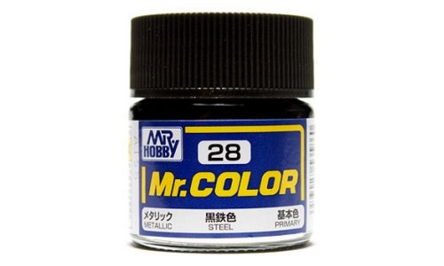 Mr Hobby Mr Color C28 Metallic Steel