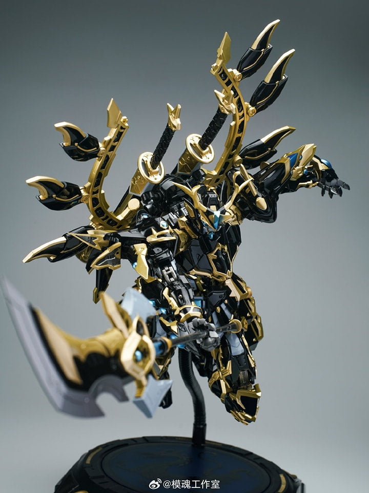 The Four holy Beasts: NEMESIS DRAGON Metal Build