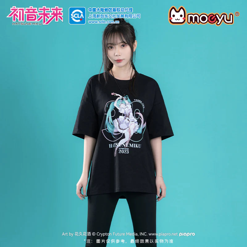 Moeyu Hatsune Miku T-Shirt - The Language of Flowers (L)