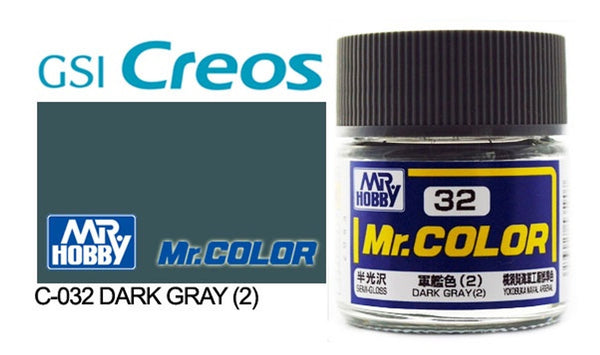 Mr Color: C32 - Semi Gloss Dark Grey 2