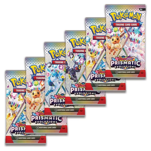 Pokemon TCG Scarlet & Violet 8.5  Prismatic Evolutions Booster Bundle