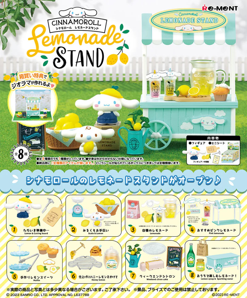 Cinnamoroll: RE-MENT BLIND BOX - Lemonade Stand