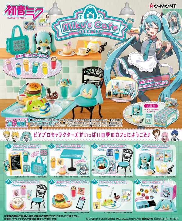 Re-ment Hatsune Miku Series Miku's Cafe