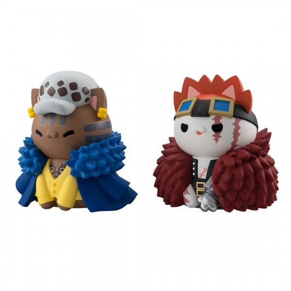 One Piece: NYANTO! MEGA CAT PROJECT - Luffy, Law & Kid Set