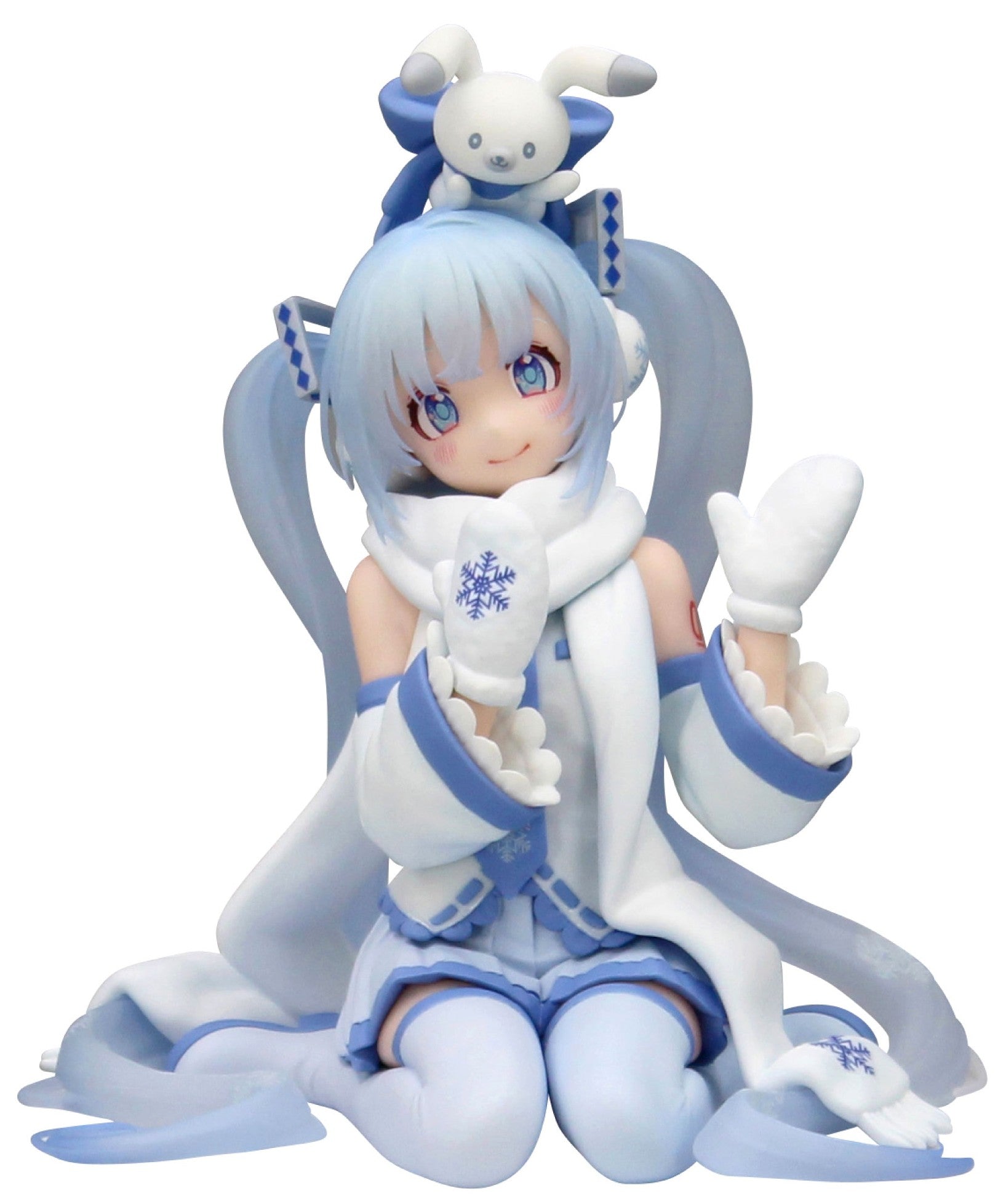 PRE ORDER Hatsune Miku: NOODLE STOPPER FIGURE - Snow Miku (Sky Town 10th Version)