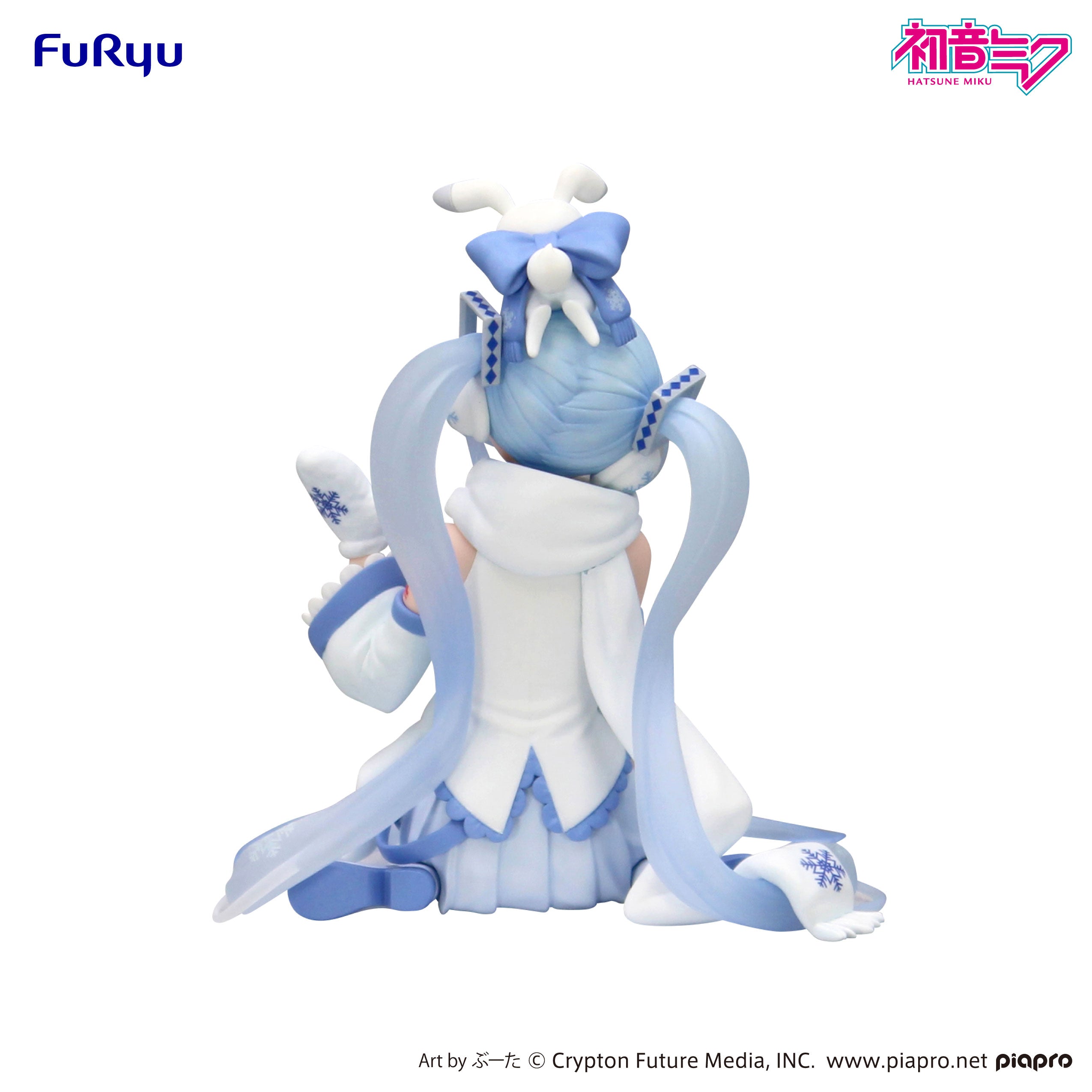 PRE ORDER Hatsune Miku: NOODLE STOPPER FIGURE - Snow Miku (Sky Town 10th Version)