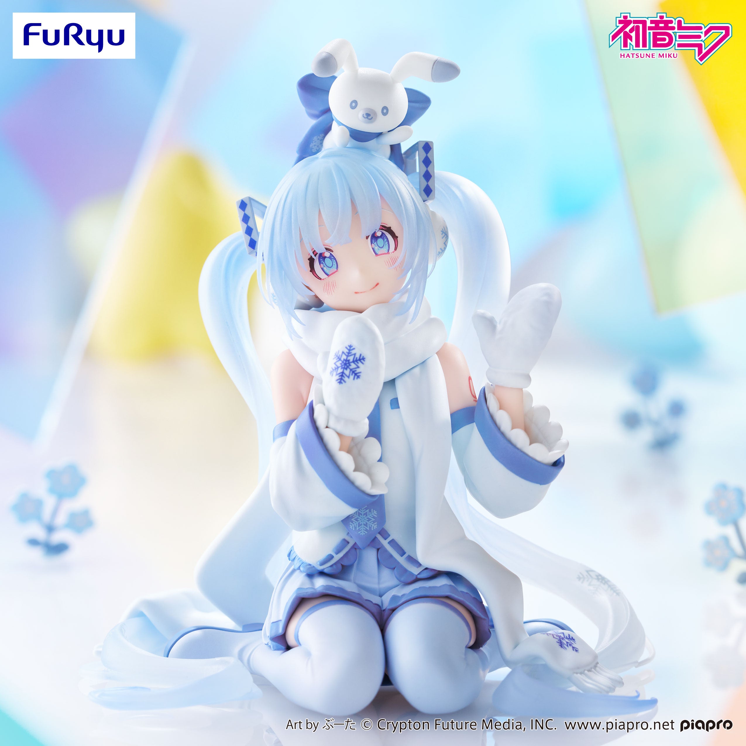 PRE ORDER Hatsune Miku: NOODLE STOPPER FIGURE - Snow Miku (Sky Town 10th Version)