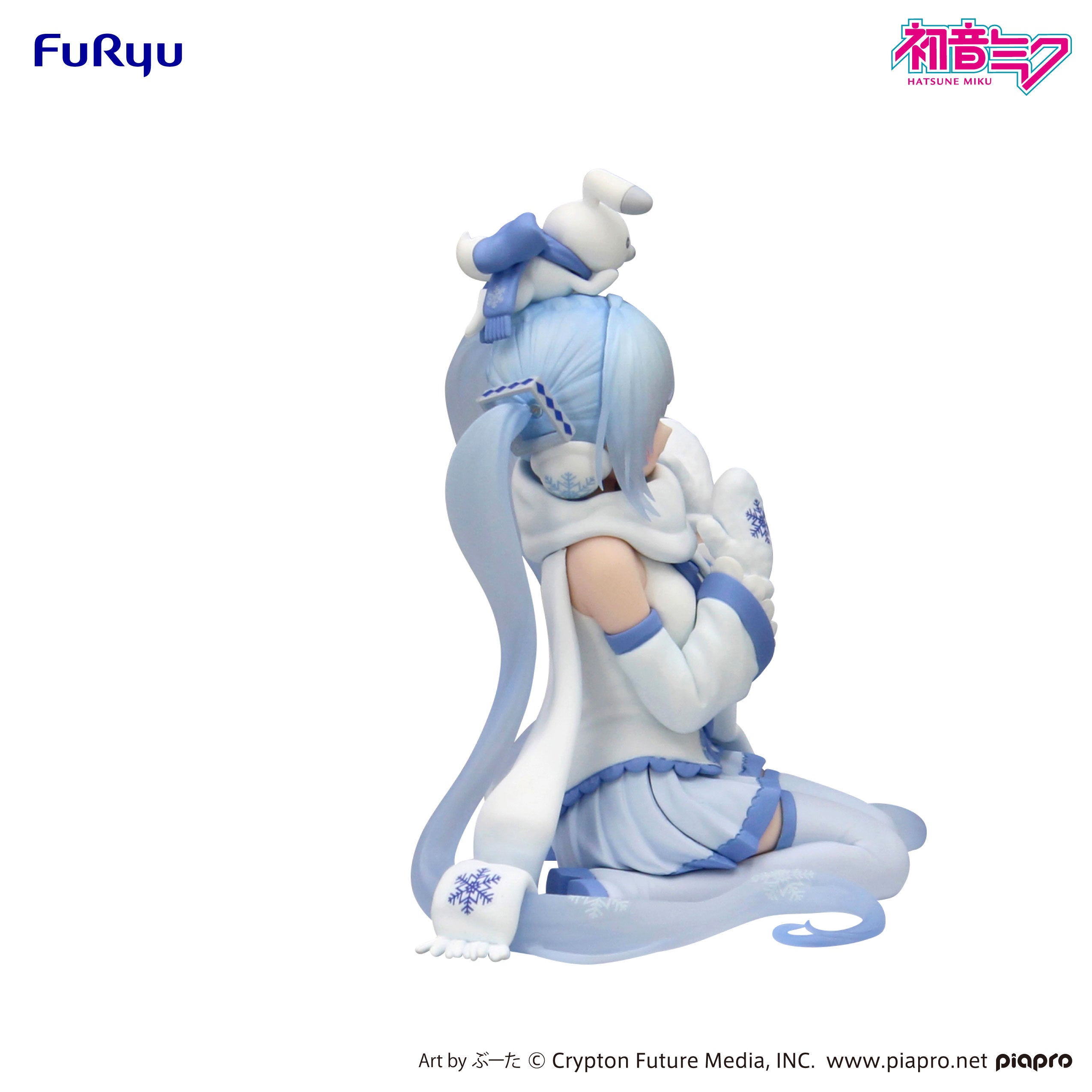 PRE ORDER Hatsune Miku: NOODLE STOPPER FIGURE - Snow Miku (Sky Town 10th Version)
