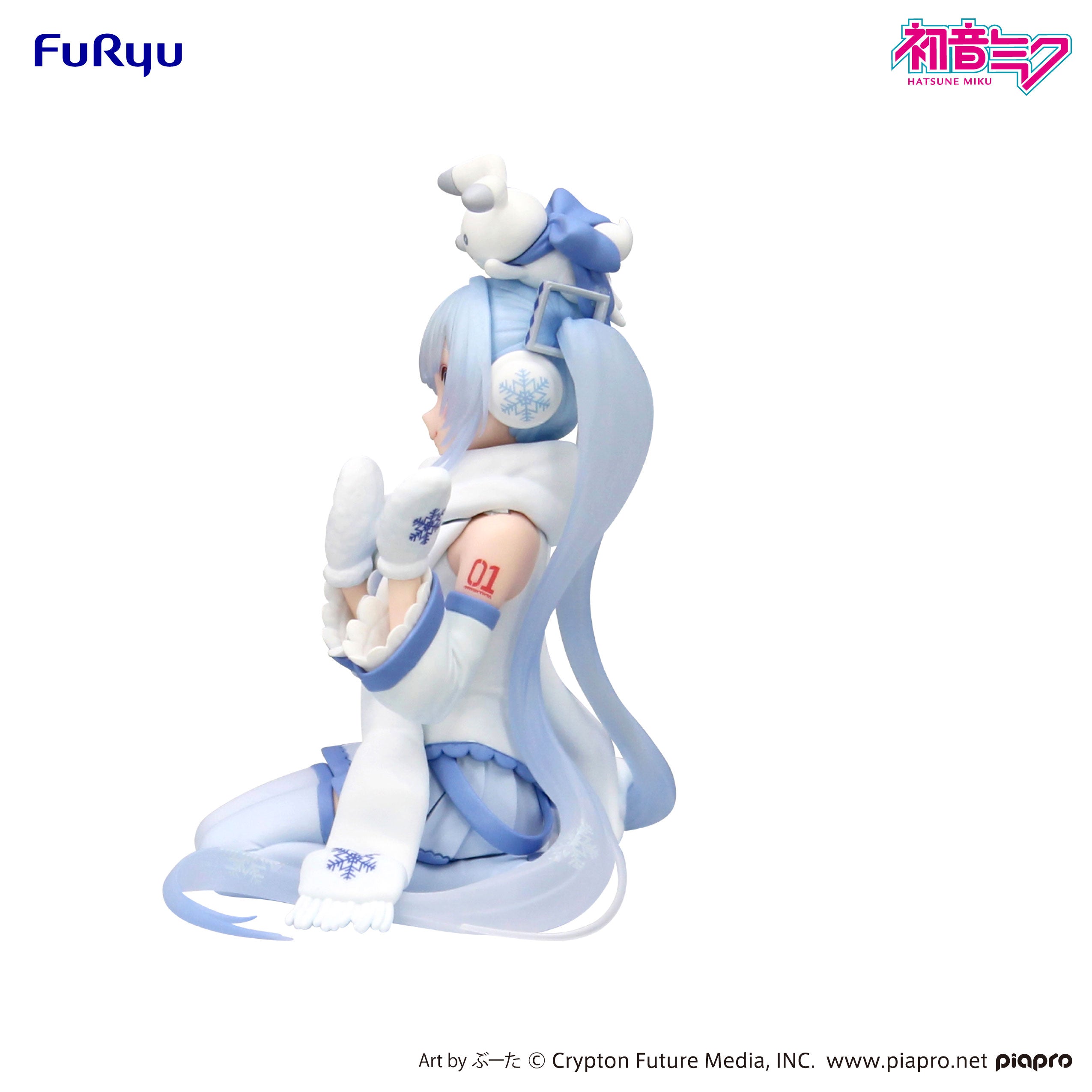 PRE ORDER Hatsune Miku: NOODLE STOPPER FIGURE - Snow Miku (Sky Town 10th Version)