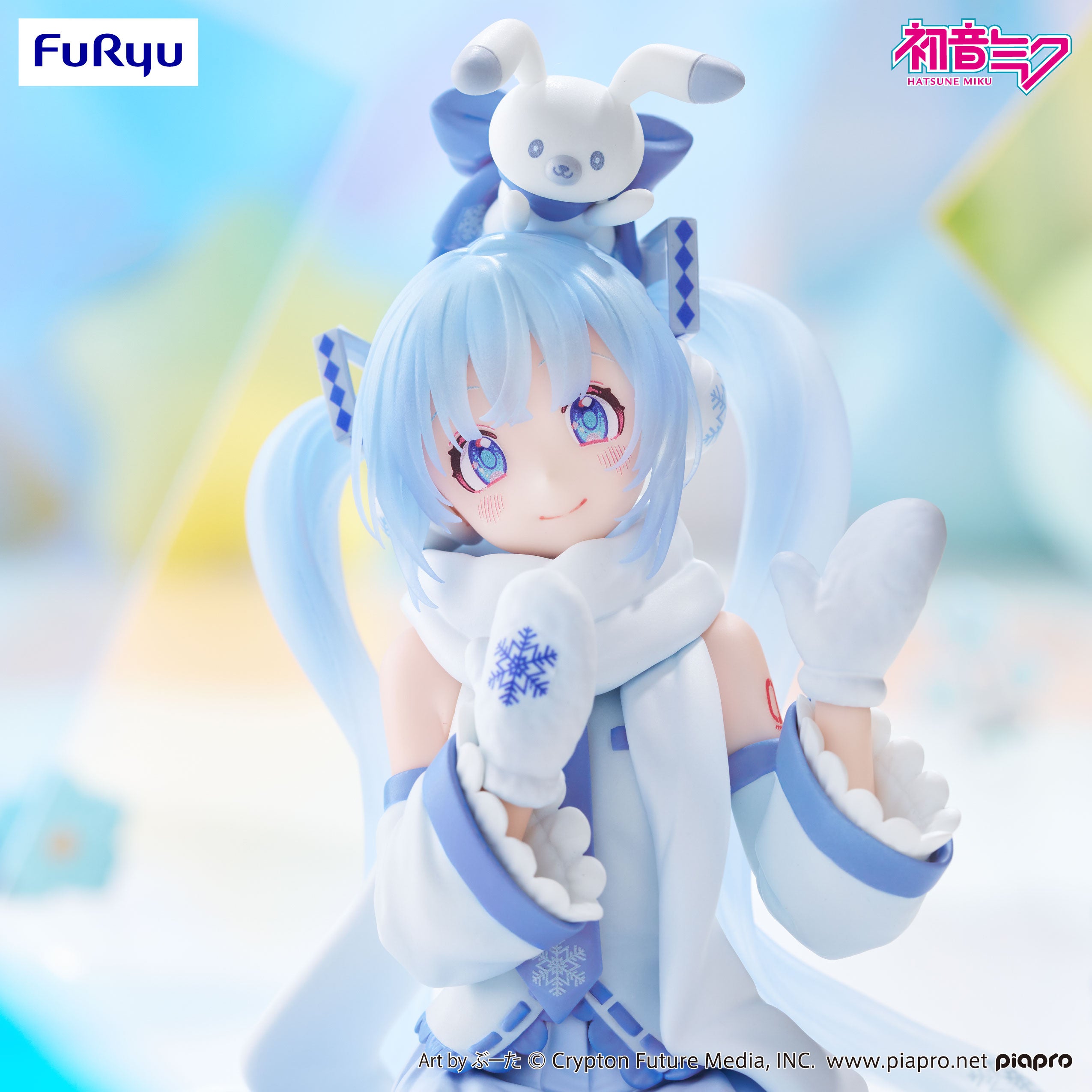 PRE ORDER Hatsune Miku: NOODLE STOPPER FIGURE - Snow Miku (Sky Town 10th Version)
