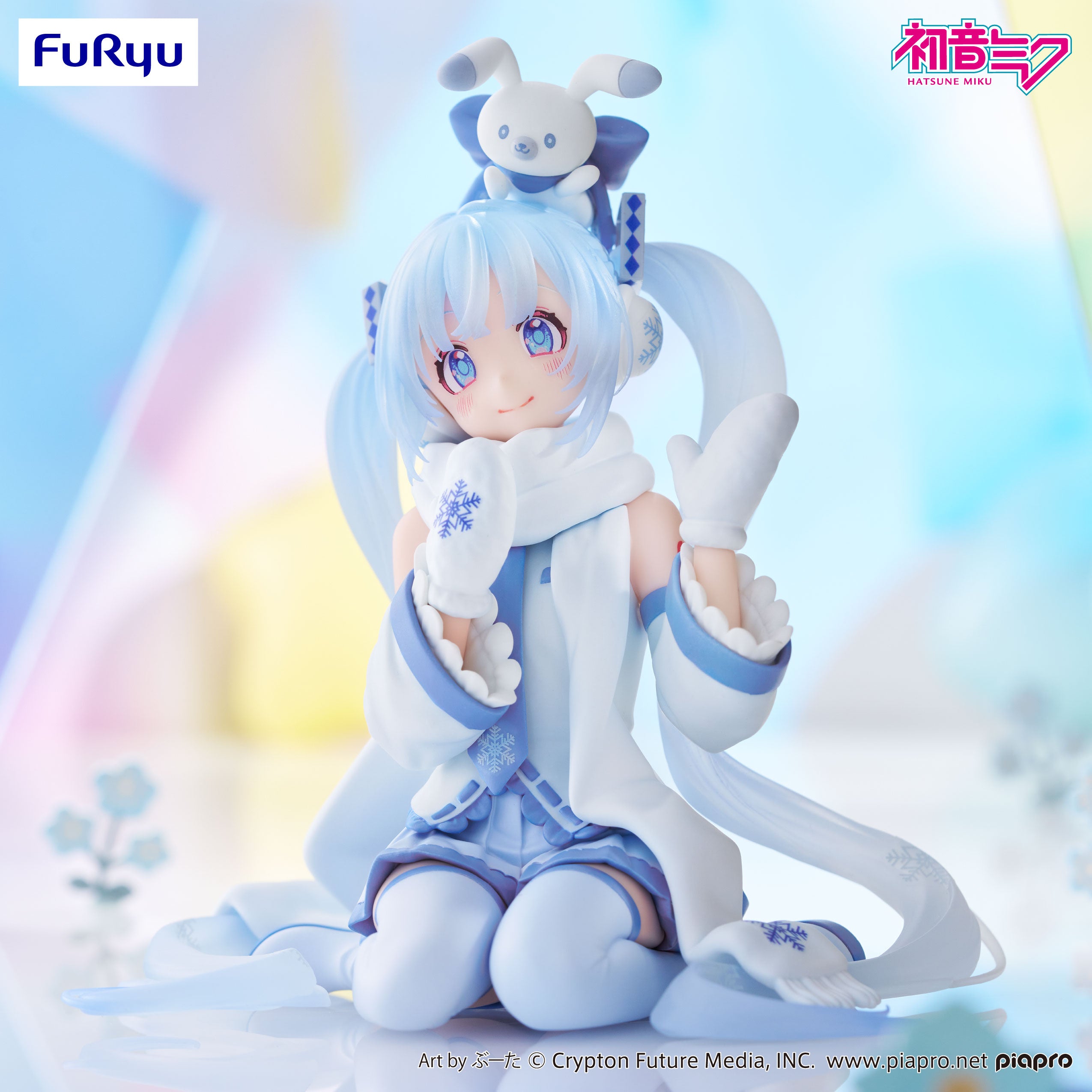PRE ORDER Hatsune Miku: NOODLE STOPPER FIGURE - Snow Miku (Sky Town 10th Version)